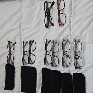 Reading Glasses 8 Pair 2.0-2.50